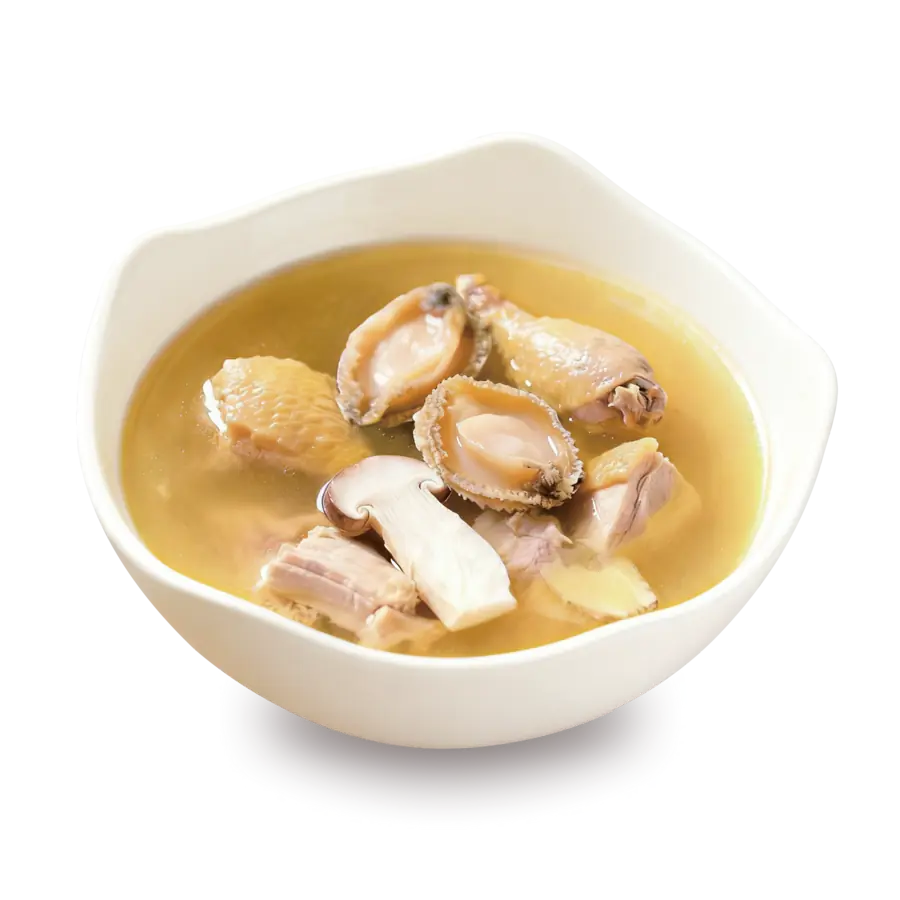 鮑片嫩雞湯湯品圖