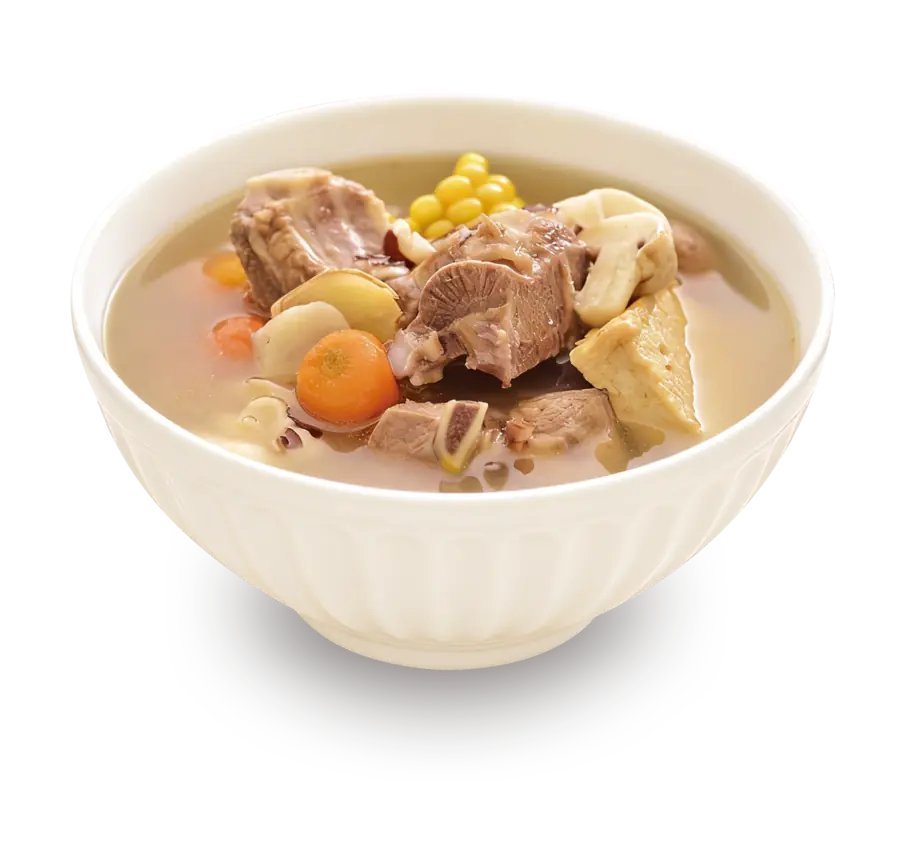 蔬菜排骨湯湯品圖