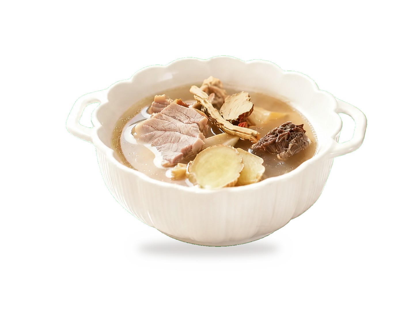 巴戟天肉片湯湯品圖