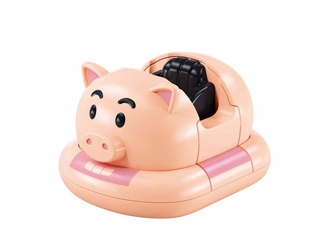 【迪士尼】Tsum Tsum 組裝迴力車 火腿 strc