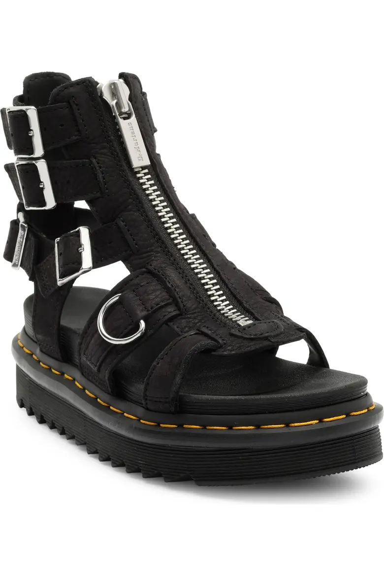 【預購】Dr. Martens H081507 Olson Gladiator 女裝涼鞋 (黑色)