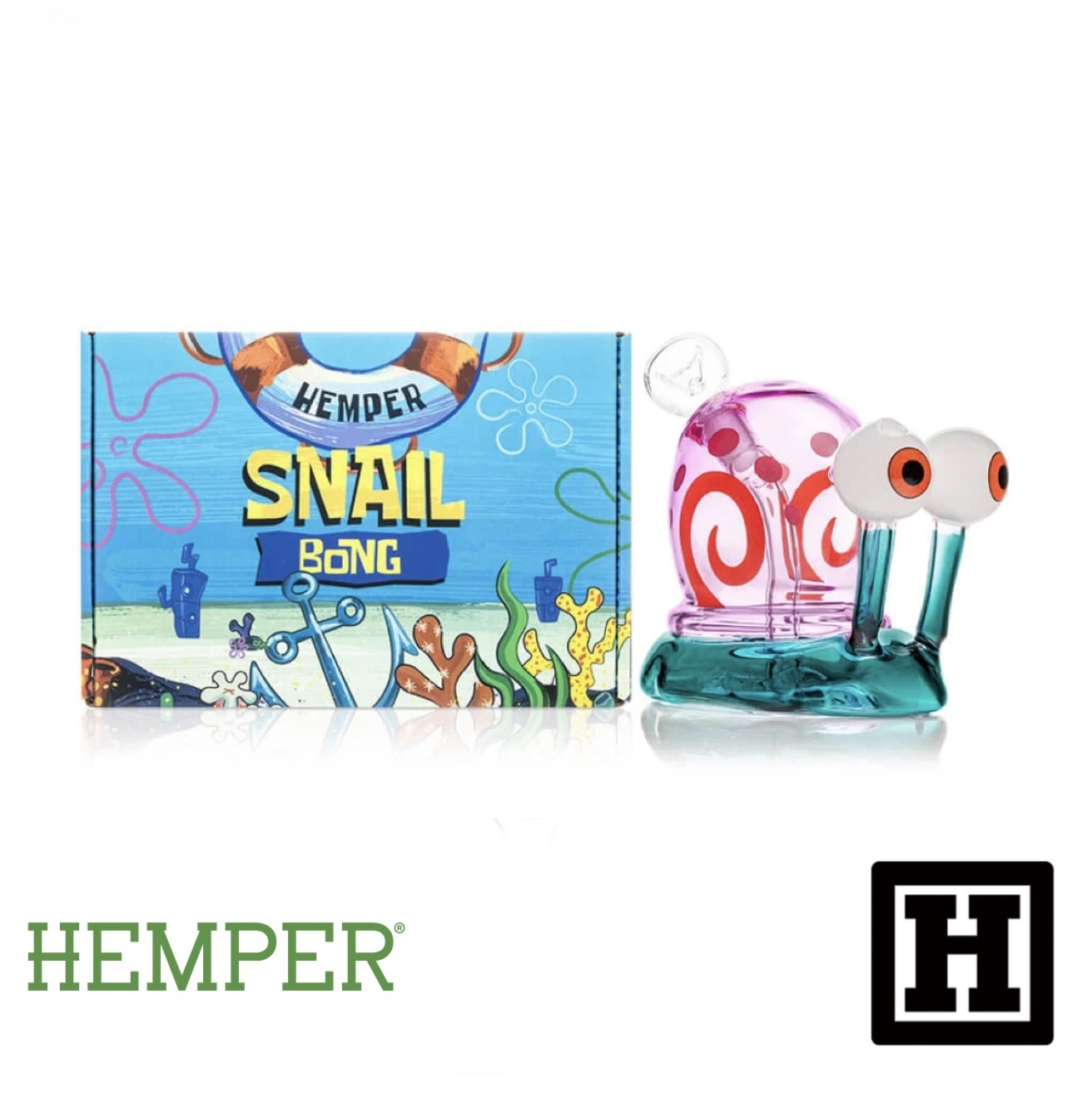 HEMPER Snail 小蝸 玻璃藝術品