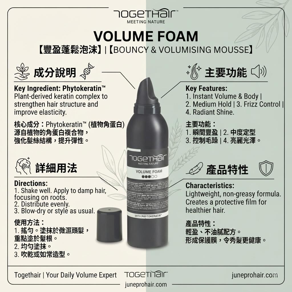 Togethair Volume Foam 250ml