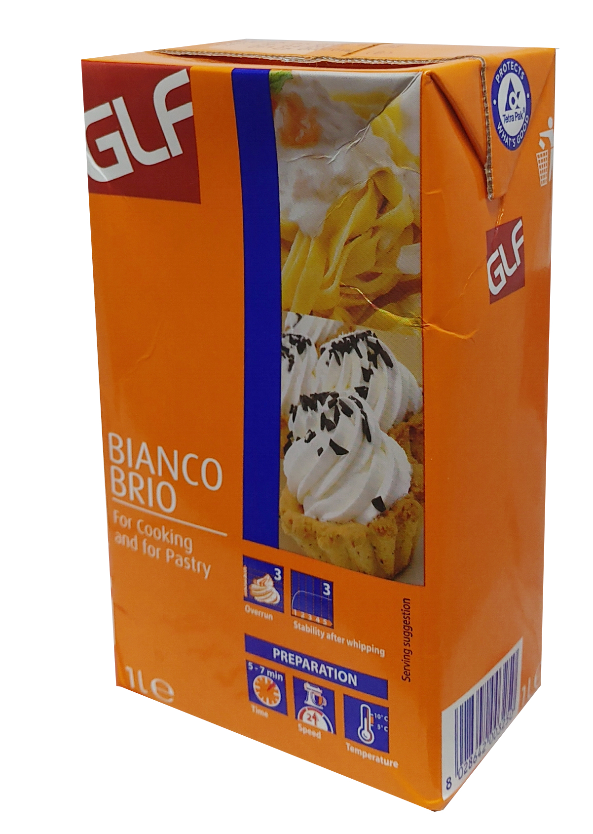 GLF Bianco Brio No Sugar Whipping Cream (1L)