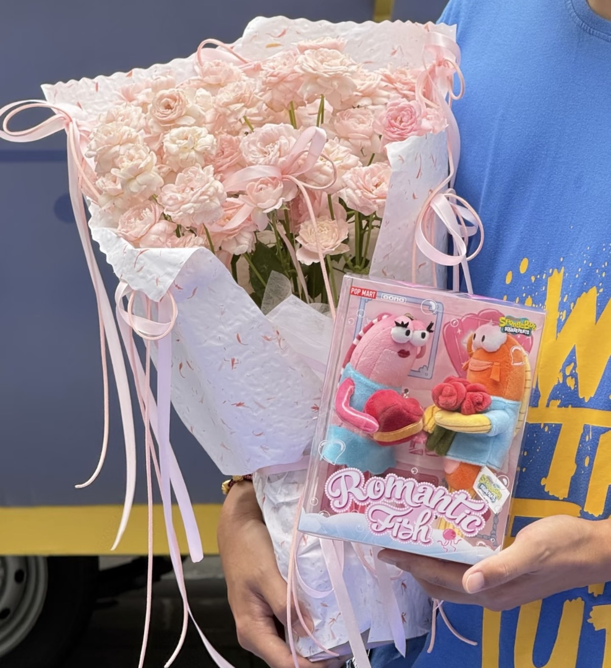 <陪你奇奇怪怪 陪你可可愛愛💓> POPMART 比奇堡路人魚 情人節毛絨吊飾 七夕禮物 15CM高