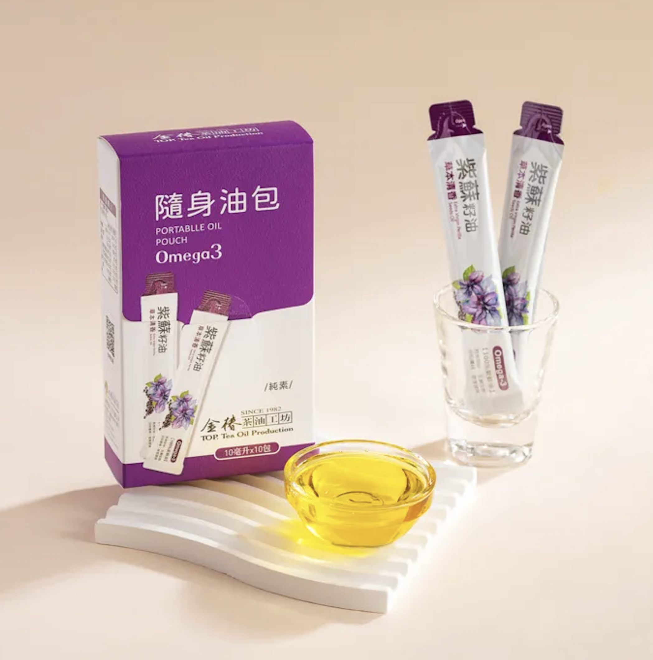 台灣 紫蘇籽油隨身油包