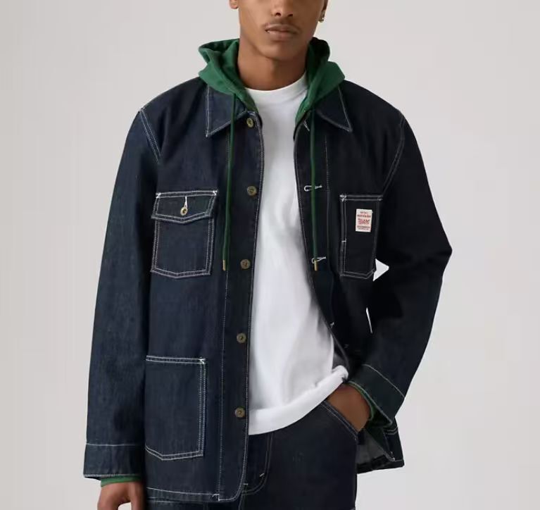 【預購】LEVIS H0815118 Berkley 男裝工裝外套 (深藍色)
