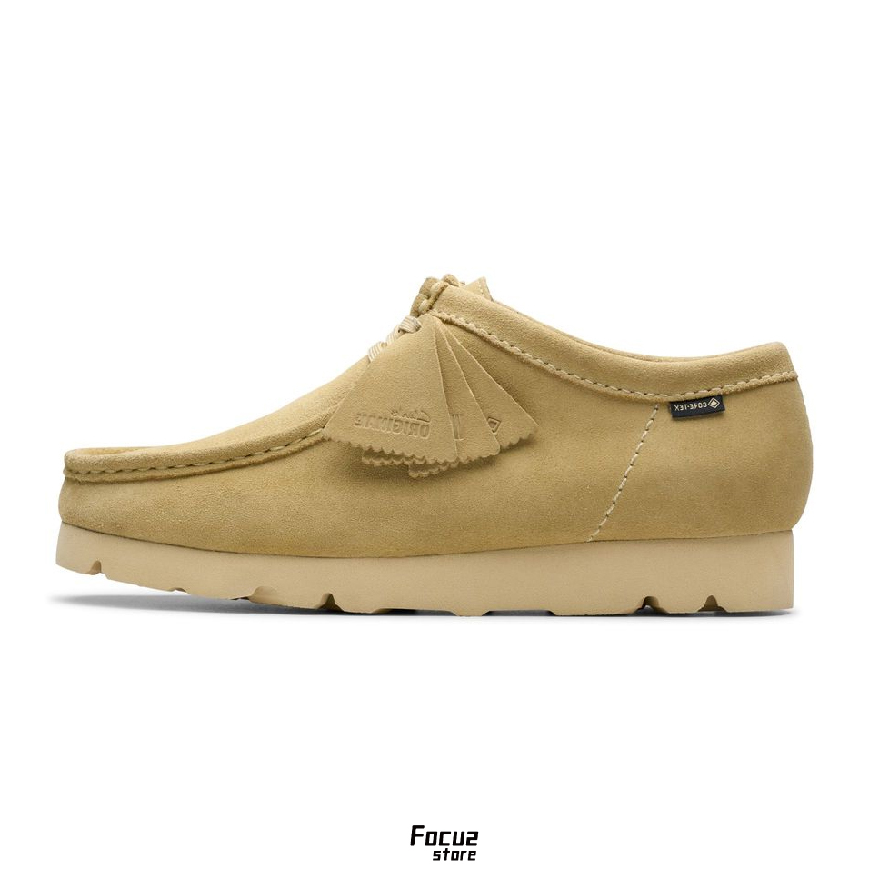 【Focus Store】現貨 Clarks Wallabee GTX "Maple" 袋鼠鞋 楓木色 防水 CLM79252R