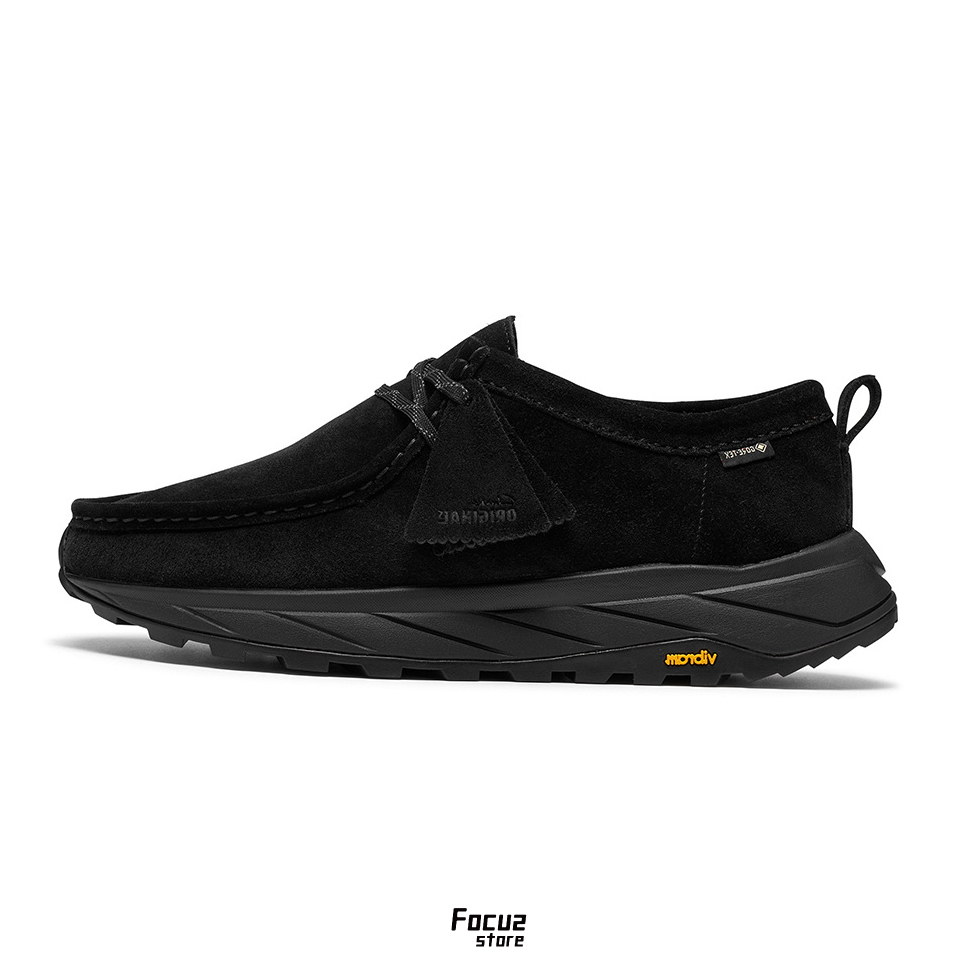 【Focus Store】現貨 Clarks Walla Eden GTX "Black" 伊登 袋鼠鞋 黑色 防水 CLM27893R