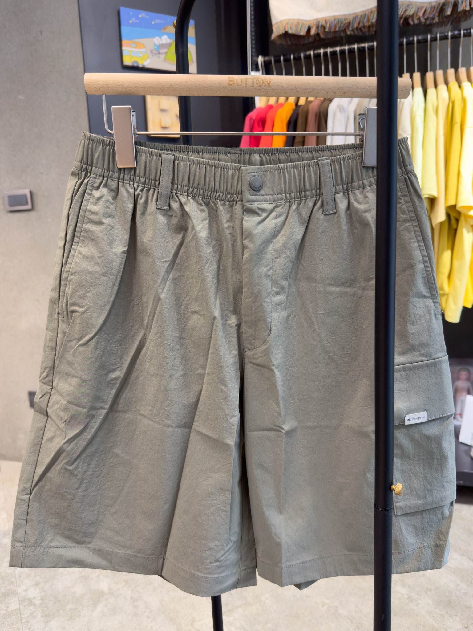 【零碼折扣】Snow Peak Cooling Root Shirts 側邊單口袋 涼感 短褲 S25MMRHP68