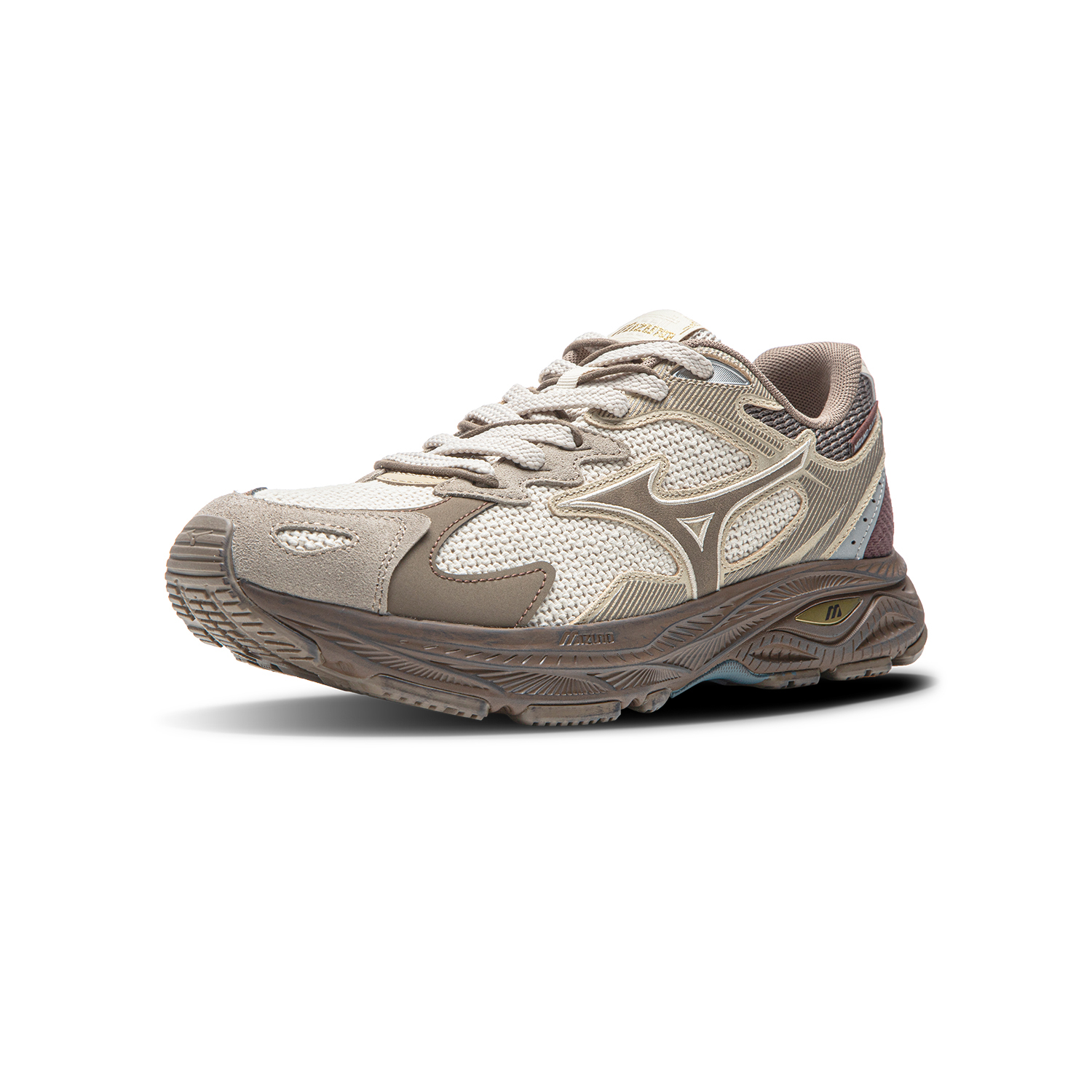 【代購】Mizuno Racer S Low top Running Shoes Unisex Rain Umber D1GH253518