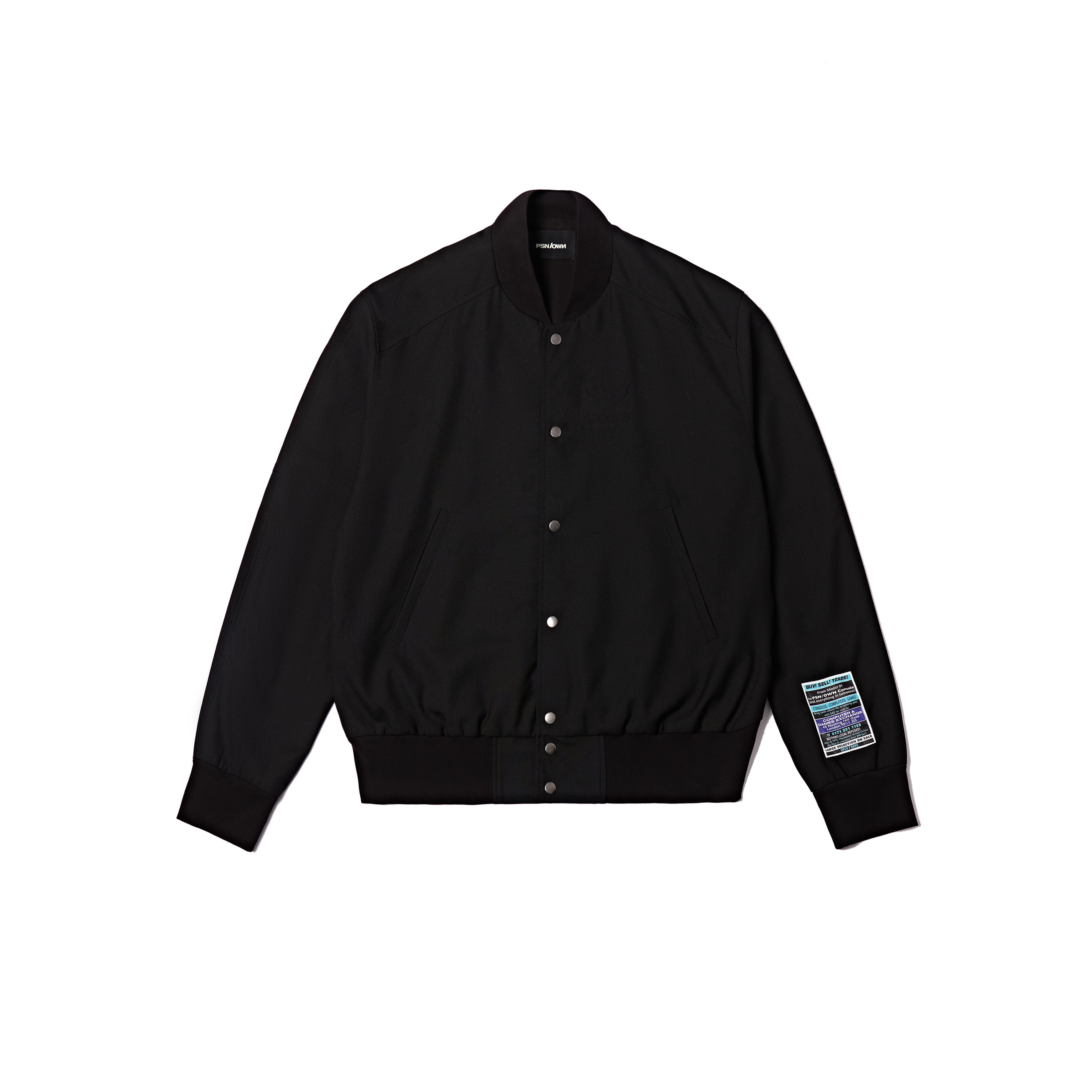 PSN/OWN 壓紋Logo 棒球外套 RATING DEBOSSED VARSITY P/O-SS26-6006