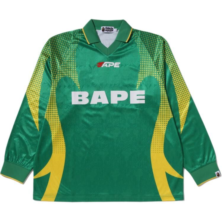 【代購】A BATHING APE SS26 Soccer Jersey Unisex 0ZXLTM310111Q