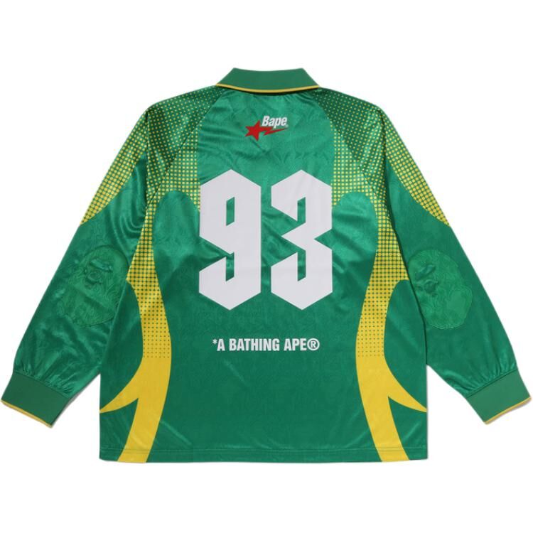 【代購】A BATHING APE SS26 Soccer Jersey Unisex 0ZXLTM310111Q