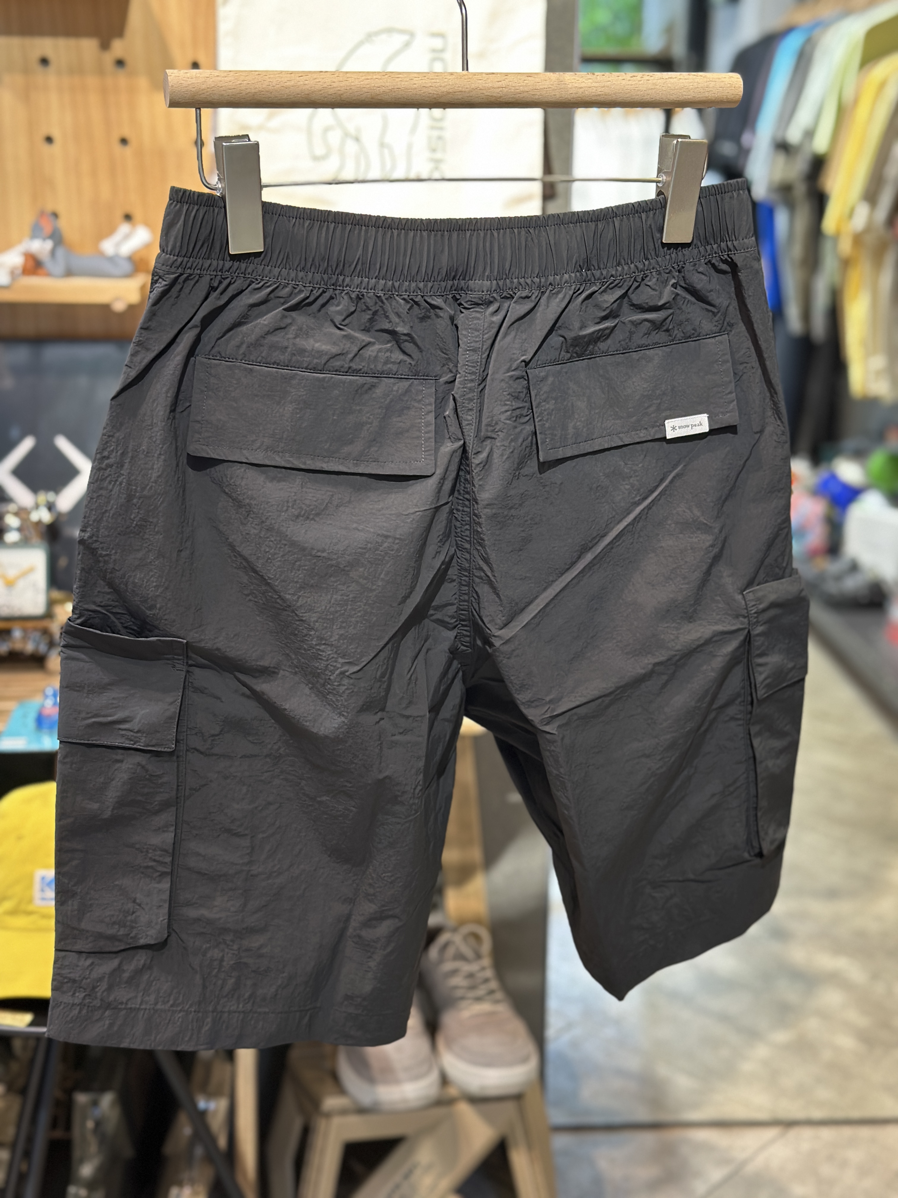 【零碼折扣】Snow Peak Papery Gargo Shorts 25SS Papery 工裝短褲 雙口袋款 S25ZMLHP54