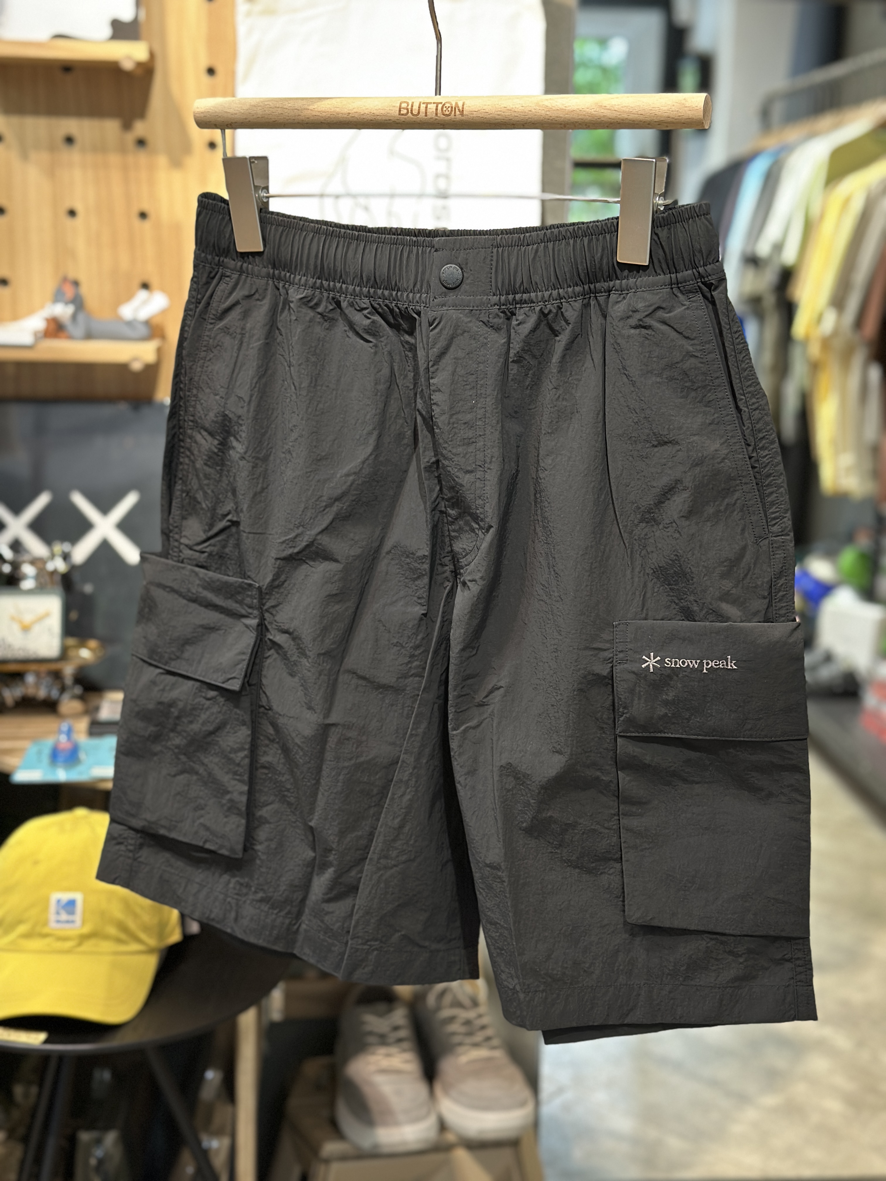【零碼折扣】Snow Peak Papery Gargo Shorts 25SS Papery 工裝短褲 雙口袋款 S25ZMLHP54