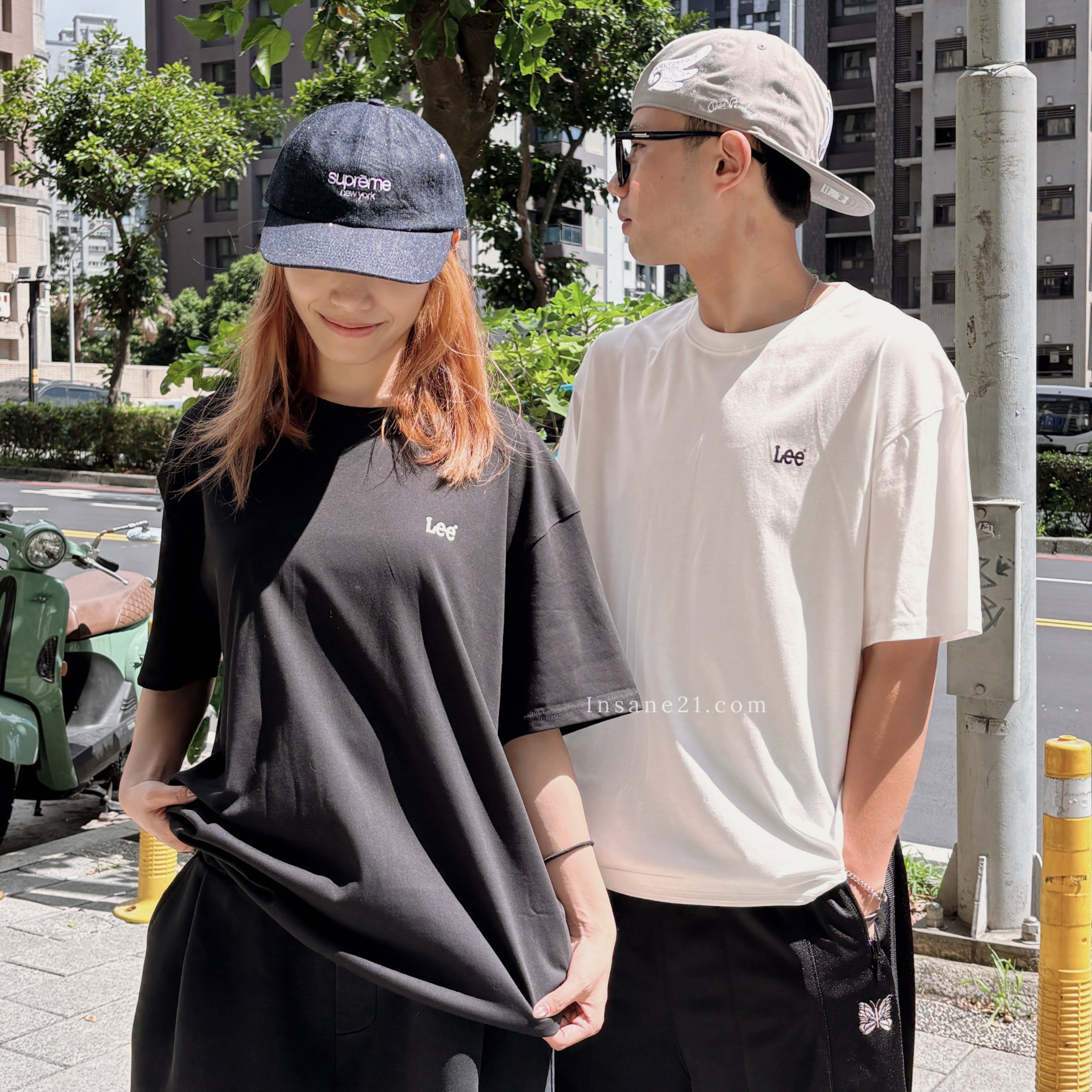 LEE 胸前LOGO 字母 休閒短袖 上衣 兩色 LE2602ST50