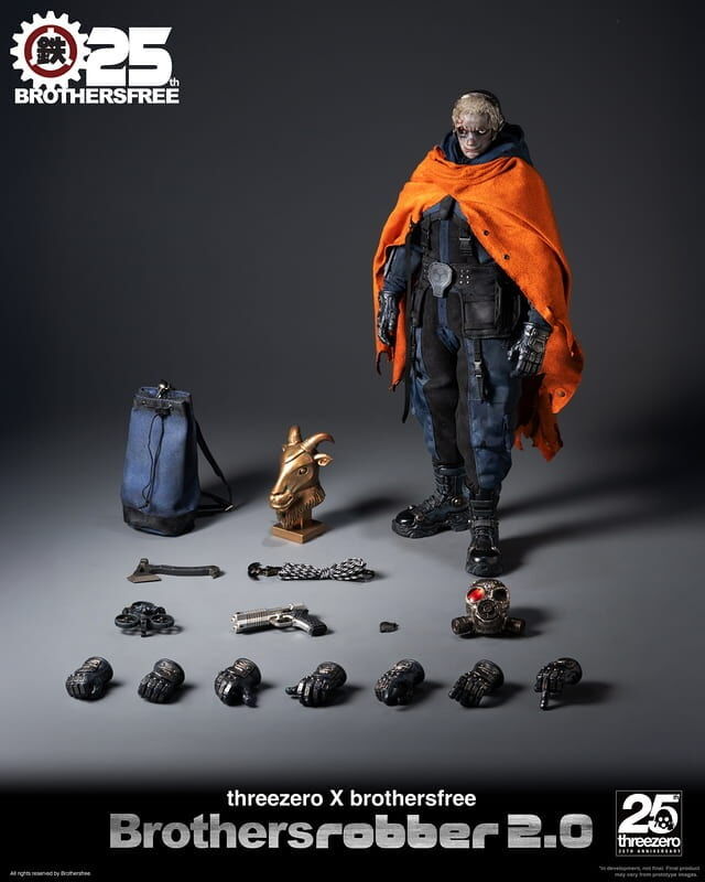 預購26/Q4 Threezero×鐵人兄弟 代理版 可動 1/6 盜俠 2.0 經典普通版 33.6cm