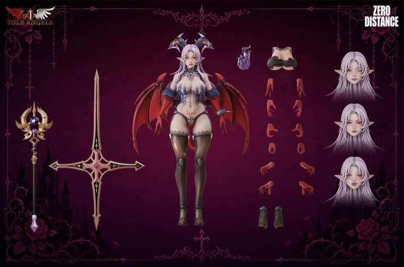 預購27/03 零距工作室×Ldle Angels 代理版 可動 1/12 墮天使路西法 豪華版