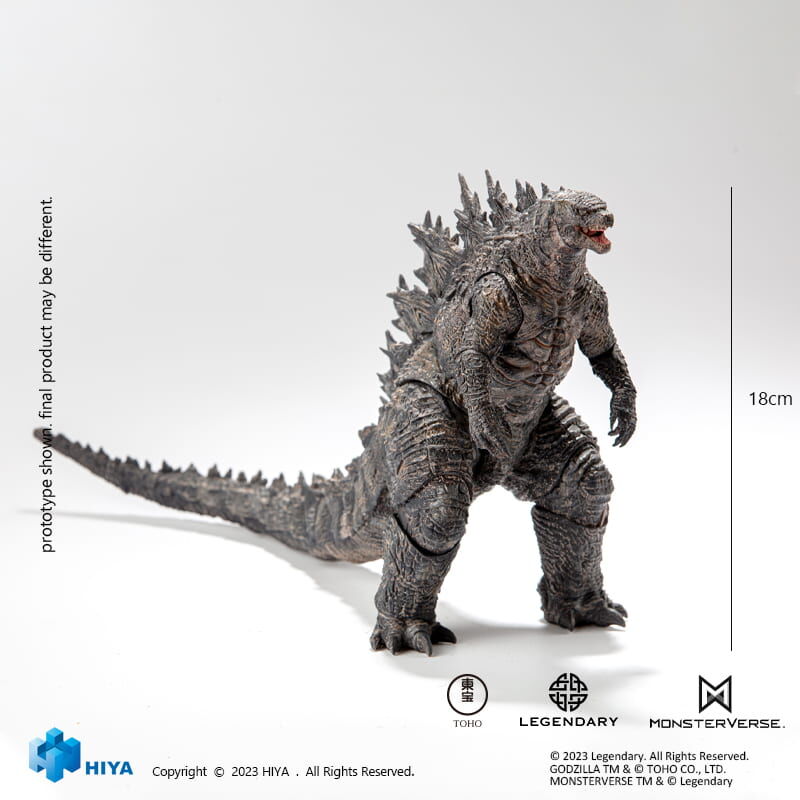 預購27/Q1 HIYA 代理版 可動 無比例 E.B.S. 哥吉拉II怪獸之王 哥吉拉 18cm