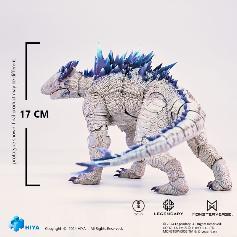 預購27/Q1 HIYA 代理版 可動 無比例 E.B.S. 哥吉拉與金剛:新帝國 霜魔 17cm