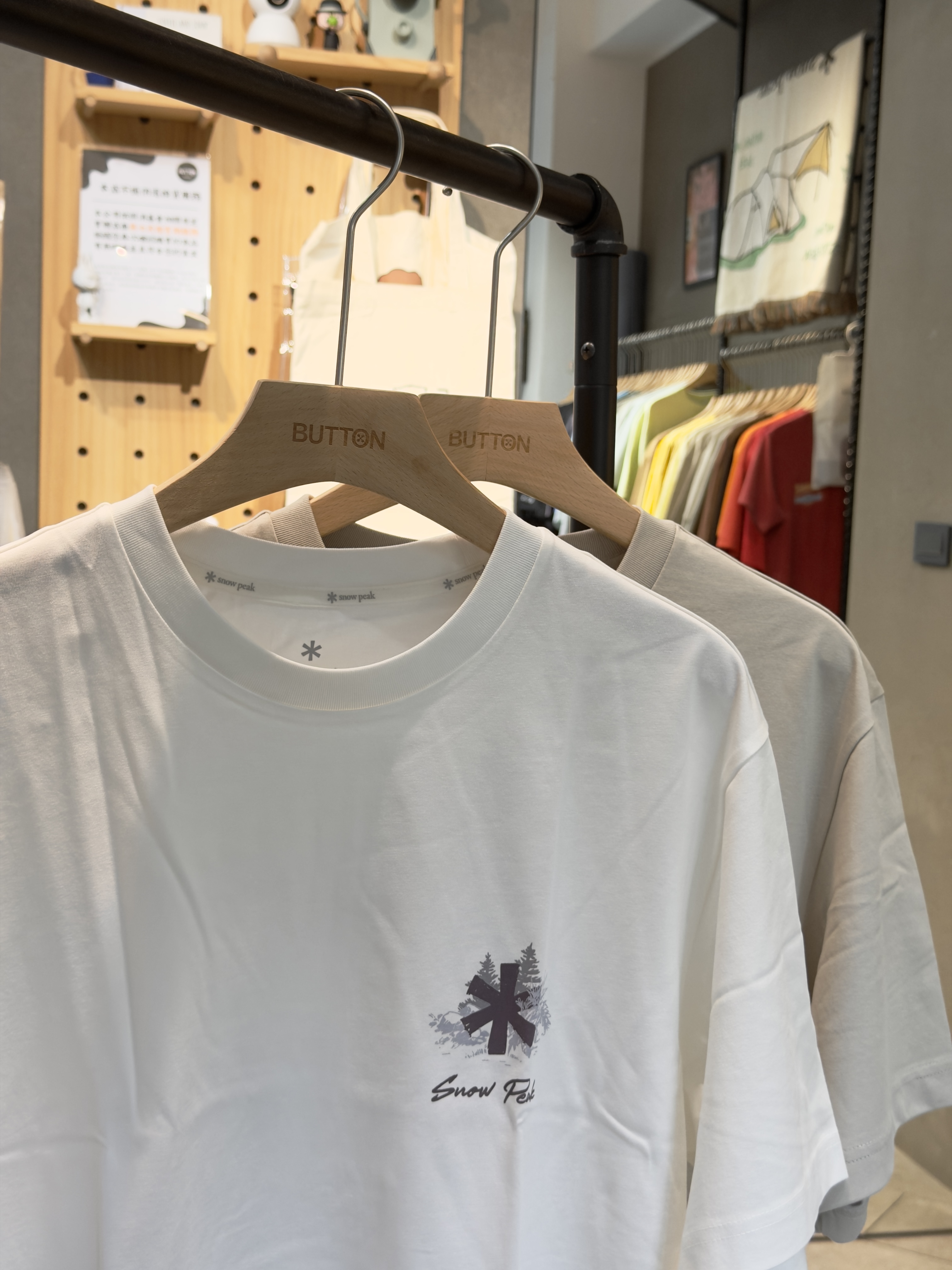 【零碼折扣】Snow Peak Aerocool Asterisk Short Sleeve T-shirt 大印花logo森林 短tee S25MMFTS88 涼感 速乾