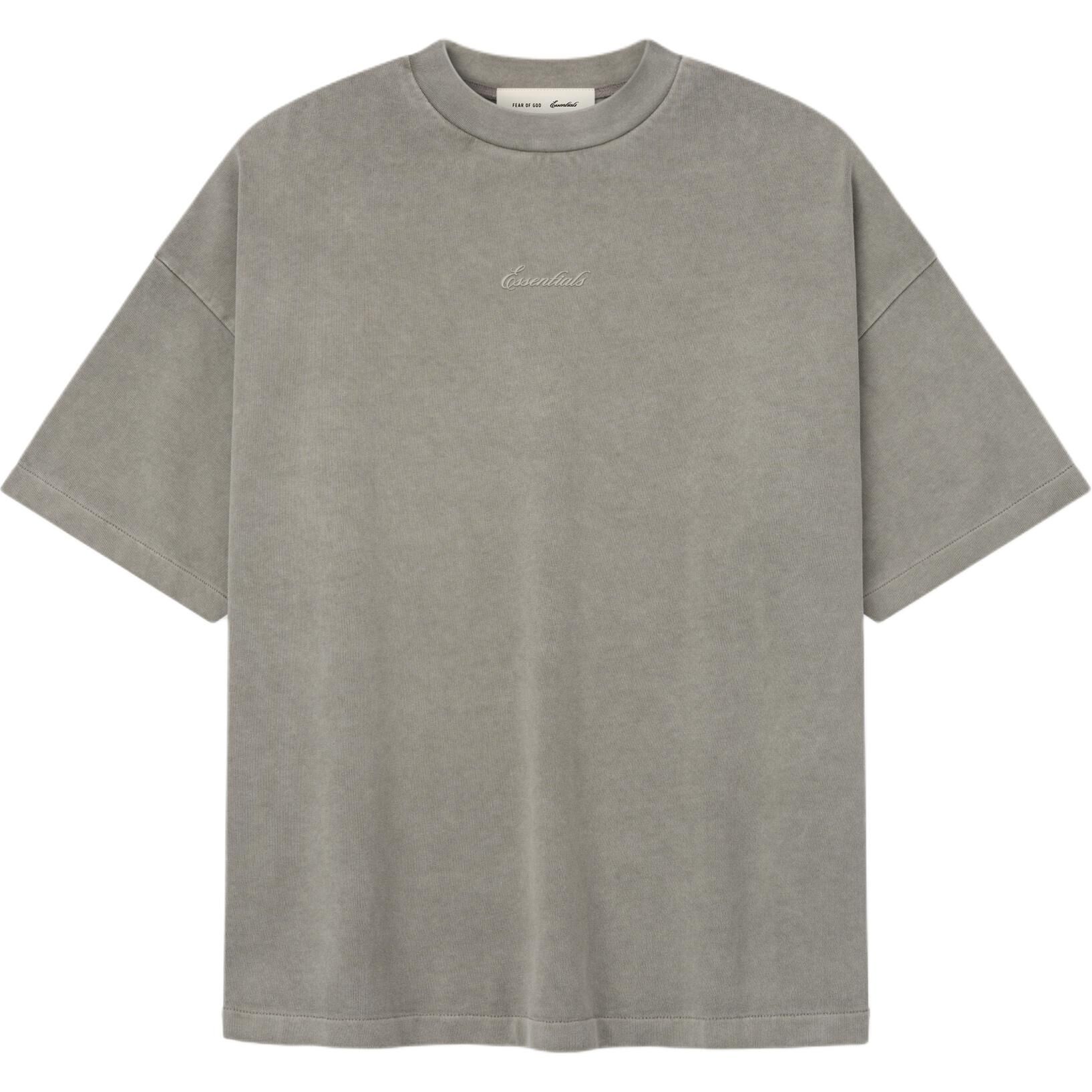 【代購】Fear Of God Essentials SS26 SIGNATURE 90'S SHORT SLEEVE TEE FADED SEAL T Shirt Men's 125SP264472F