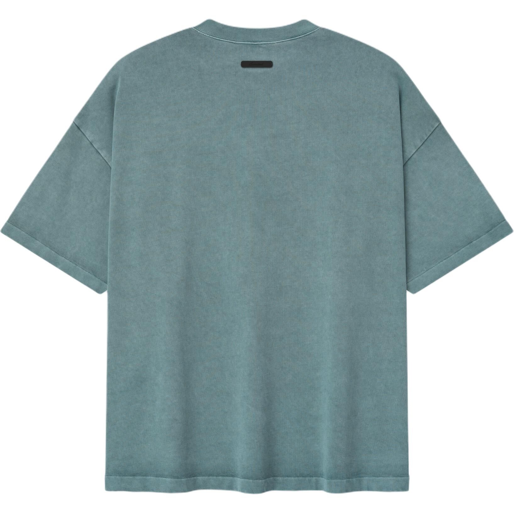 【代購】Fear Of God Essentials SS26 CAMPUS 90'S SHORT SLEEVE TEE FADED COASTAL T Shirt Men's 125SP262003F