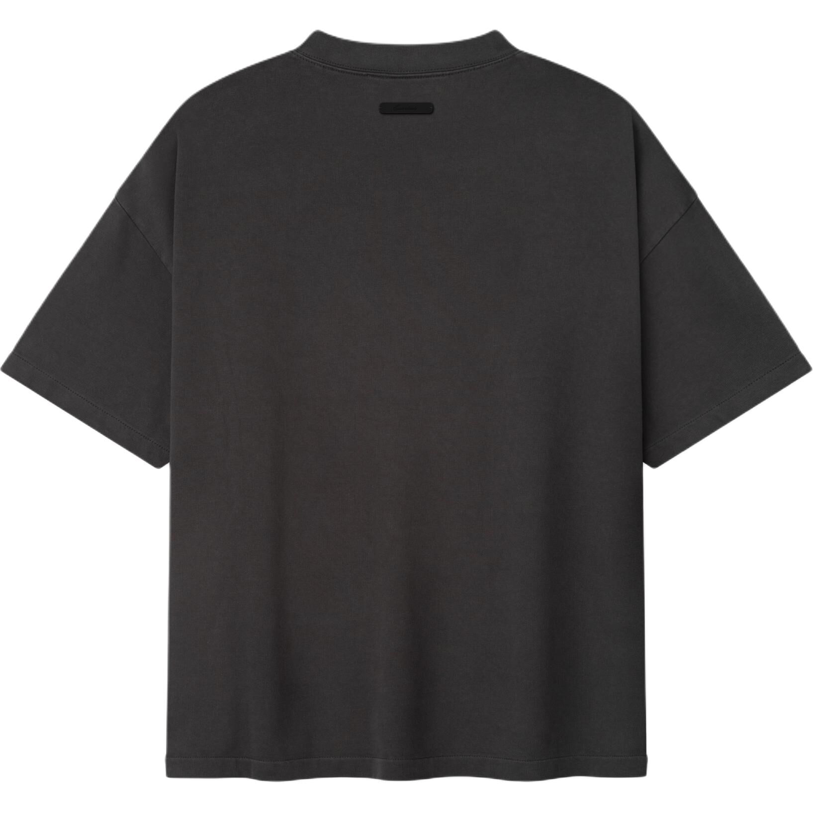 【代購】Fear Of God Essentials SS26 CAMPUS 90'S SHORT SLEEVE TEE FADED BLACK T Shirt Men's 125SP262001F