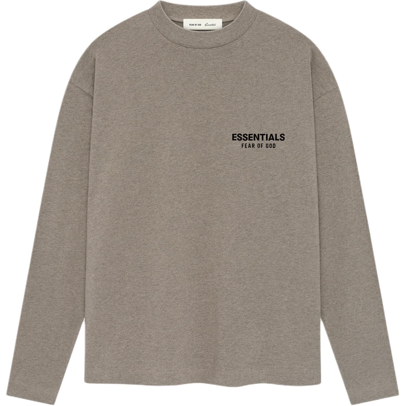 【代購】Fear Of God Essentials SS26 CLASSIC FIT LONG SLEEVE TSHIRT HOMESTEAD HEATHER T Shirt Unisex 125AS264182F