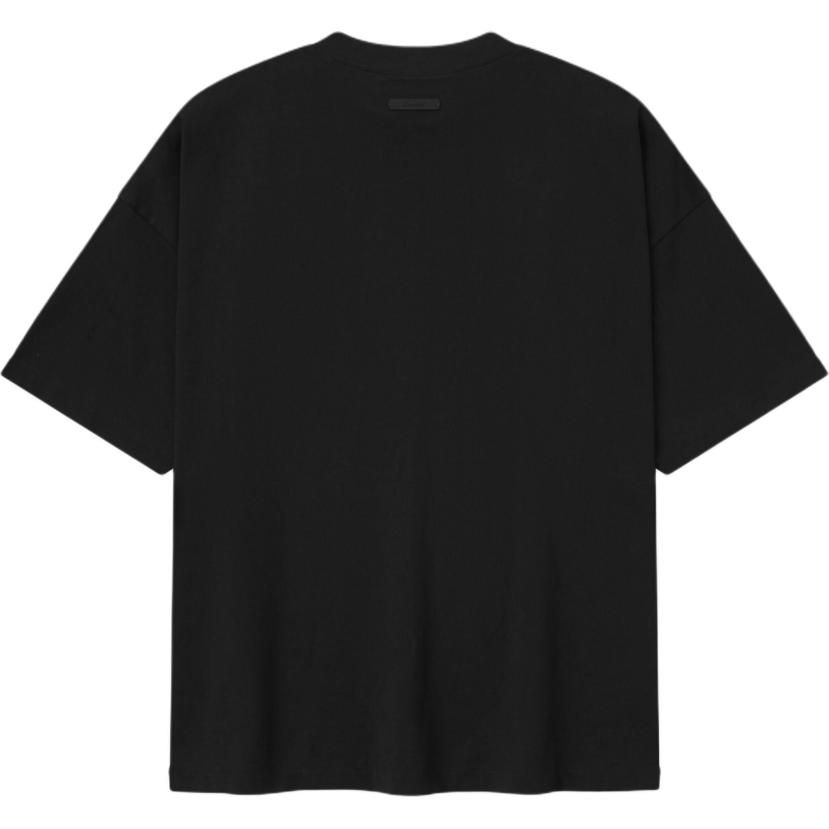 【代購】Fear Of God Essentials SS26 SIGNATURE 90'S SHORT SLEEVE TEE BLACK T Shirt Unisex 125SP264591F