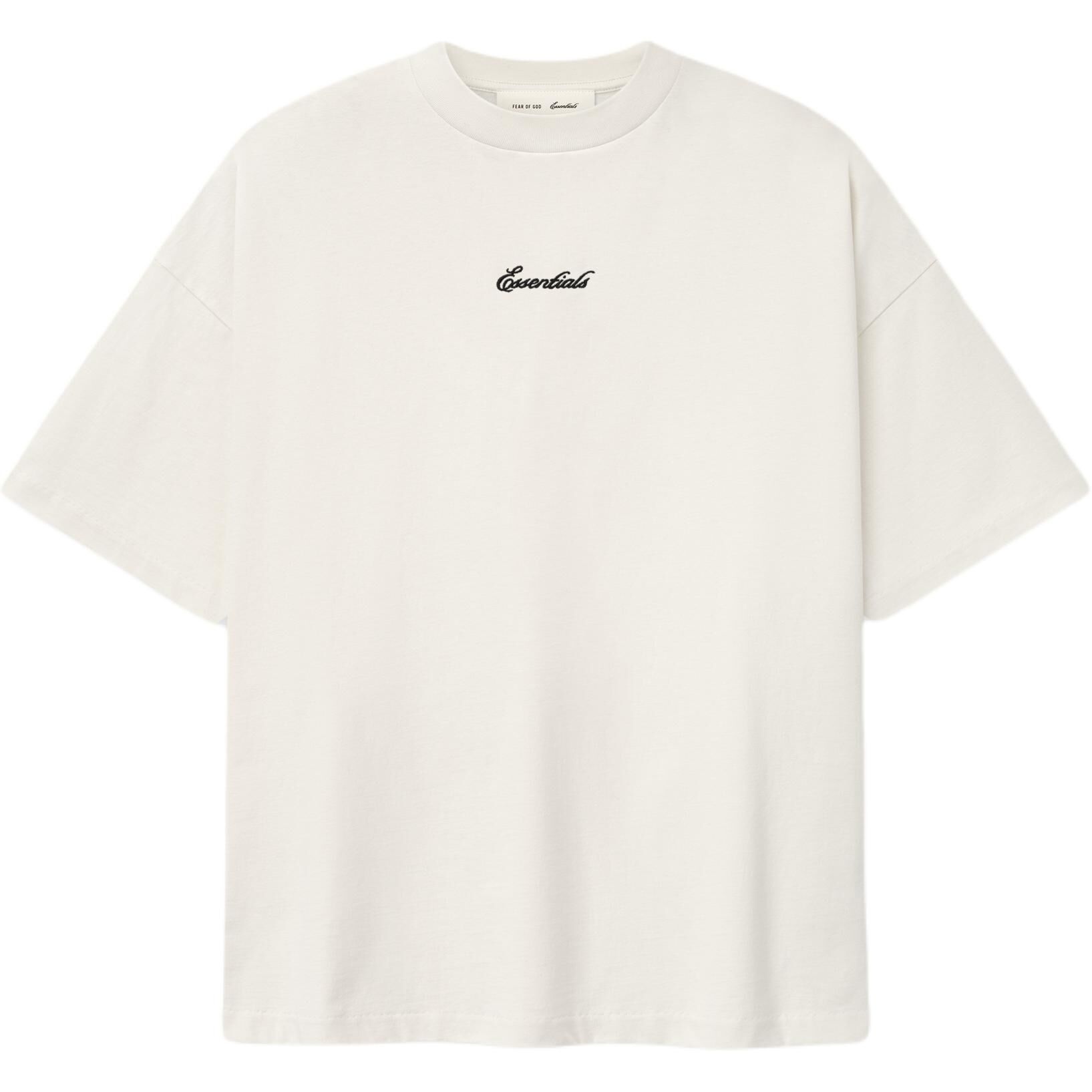 【代購】Fear Of God Essentials SS26 SIGNATURE 90'S SHORT SLEEVE TEE IVORY T Shirt Men's 125SP264593F
