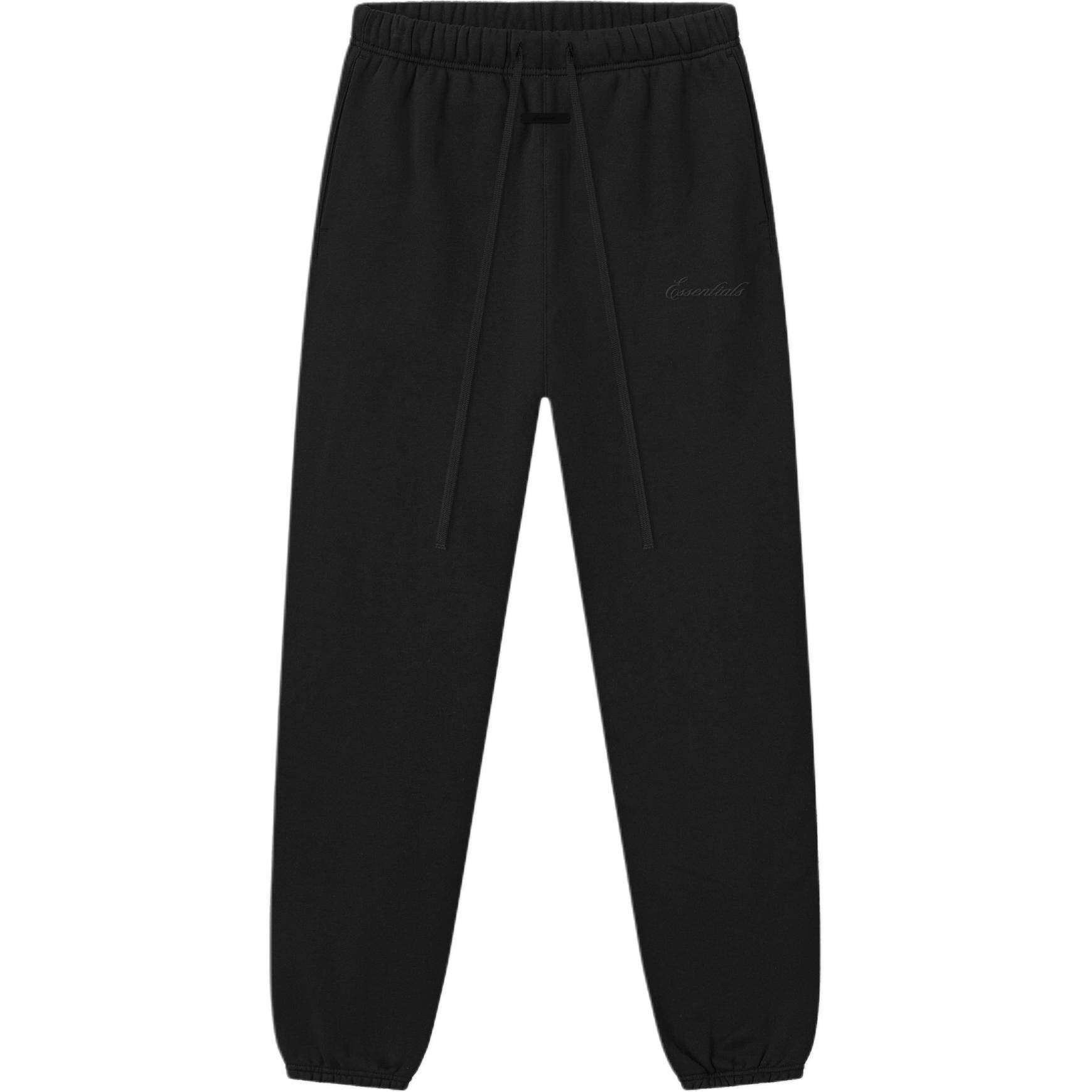 【代購】Fear Of God Essentials SS26 CLASSIC SWEATPANT VINTAGE BLACK Knitted Sweatpants Men's 130AS262021F