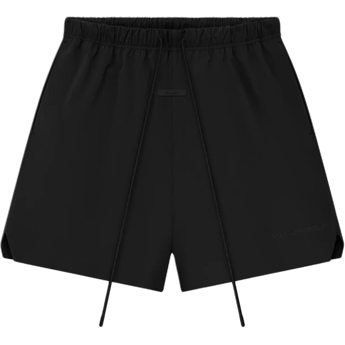 【代購】Fear Of God Essentials SS26 ACTIVE TRACE CLASSIC SHORT W/SLIT VINTAGE BLACK Casual Shorts Unisex 160SP264471F