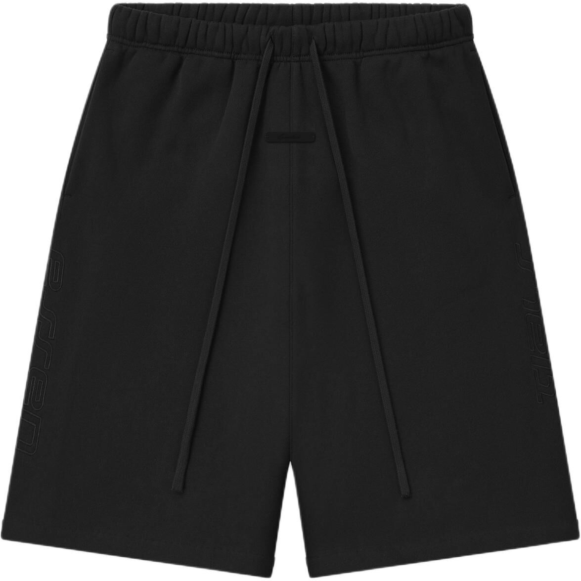 【代購】Fear Of God Essentials SS26 ACTIVE TRACE RELAXED SHORT VINTAGE BLACK Casual Shorts Unisex 160SP264881F