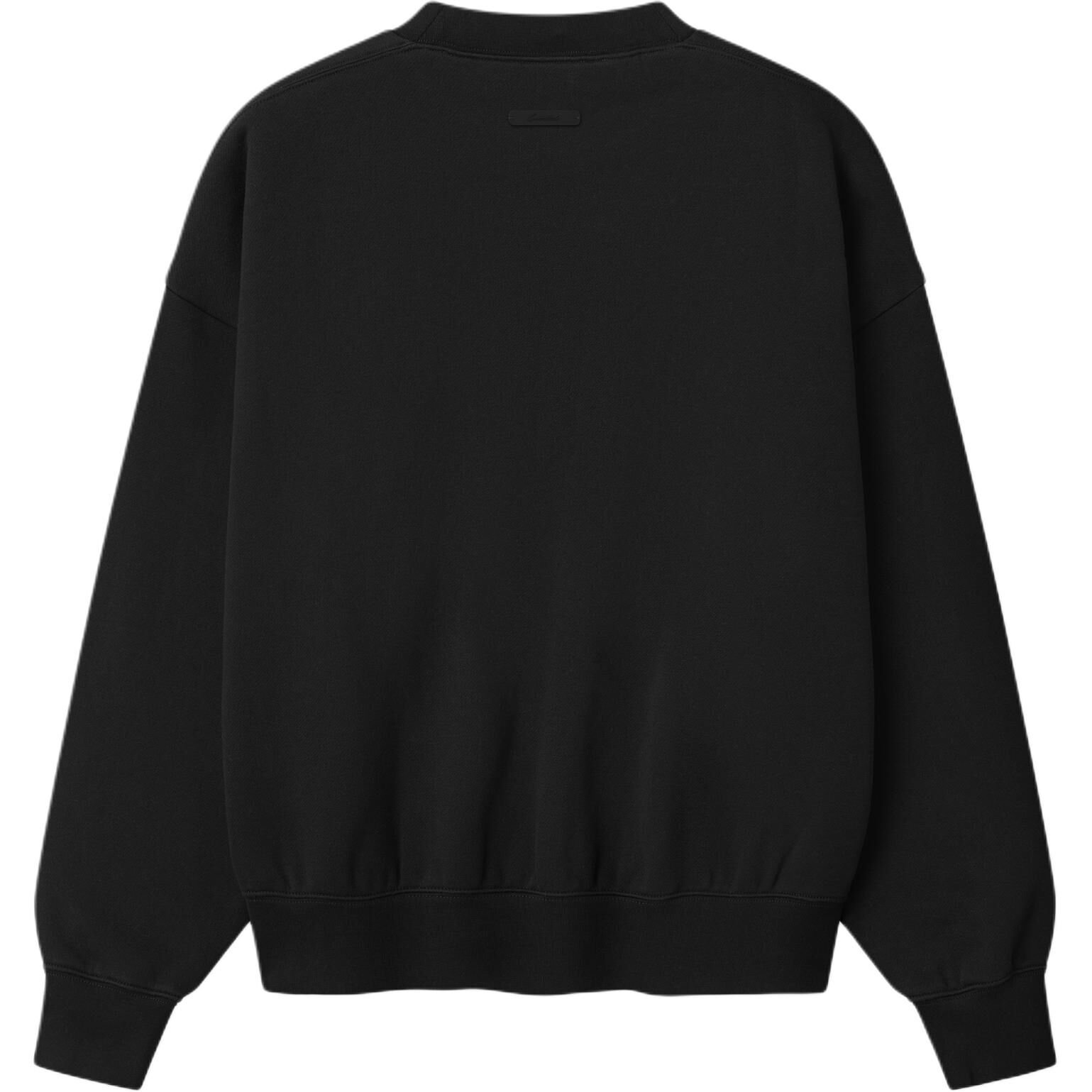 【代購】Fear Of God Essentials SS26 CLASSIC CREWNECK SWEATSHIRT VINTAGE BLACK Sweatshirt Unisex 192AS262042F