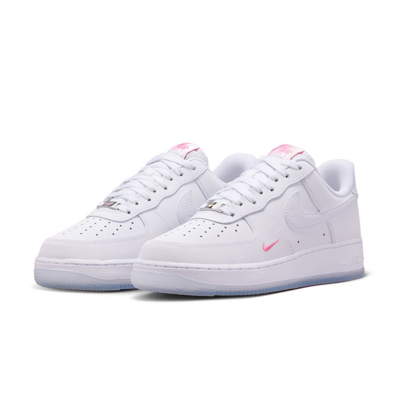 Nike Air Force 1 Low "White Lotus" 小粉勾 果凍底 白粉勾 女鞋 IV4453-100 [台灣現貨]