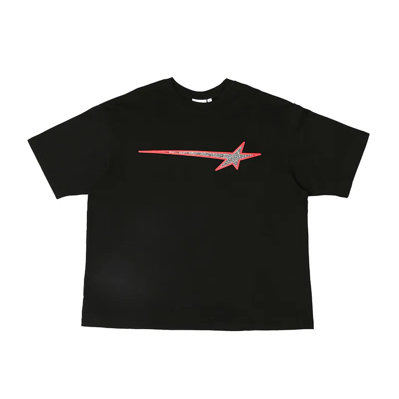 MTA Rhinestone Boxy Tee Black 水鑽 短袖 黑色 MTA-49 [台灣現貨]
