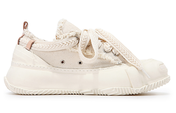 【代購】XVESSEL Canvas Shoes Unisex White S22X42W