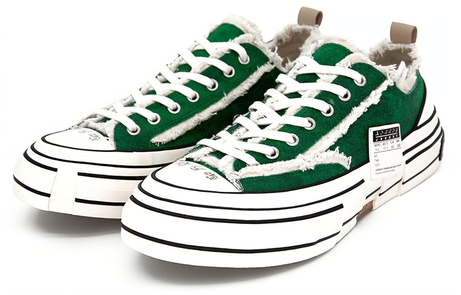 【代購】VESSEL G.O.P. Lows HBX Low top Canvas Shoes Unisex Green S20X001CL