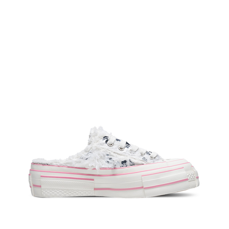 【代購】XVESSEL Closed Toe Slippers Unisex White Silver S23X14S