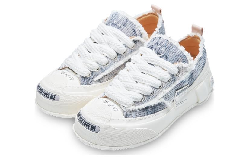 【代購】VESSEL G.O.P. 2.0 Marshmallow Lows Corduroy Gray Tie Dye Low top Canvas Shoes Unisex White Gray F22X94G