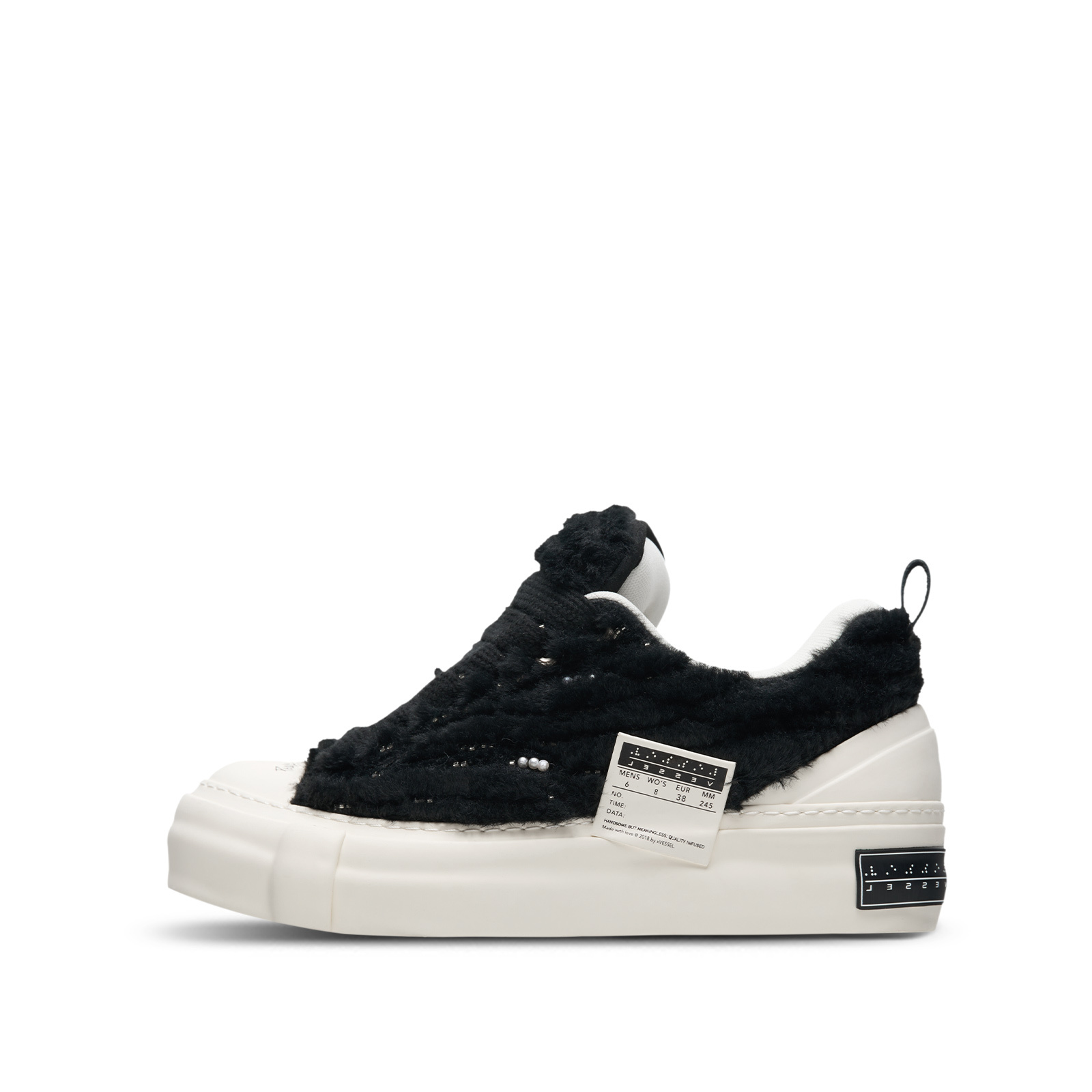 【代購】VESSEL Plush Nougat Mid top Canvas Shoes Unisex F24X01