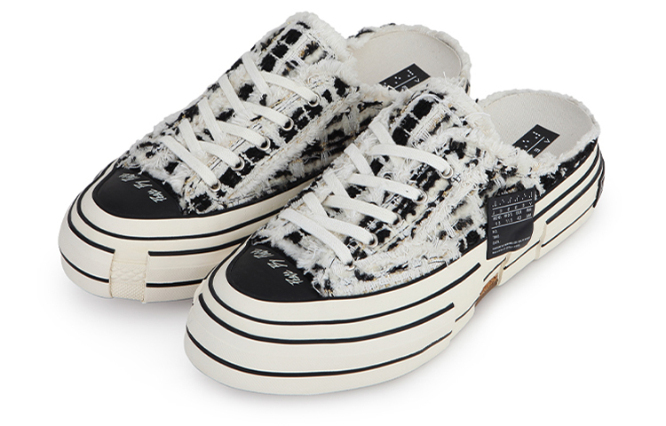 【代購】XVESSEL Closed Toe Slippers Unisex Black White S22X41B