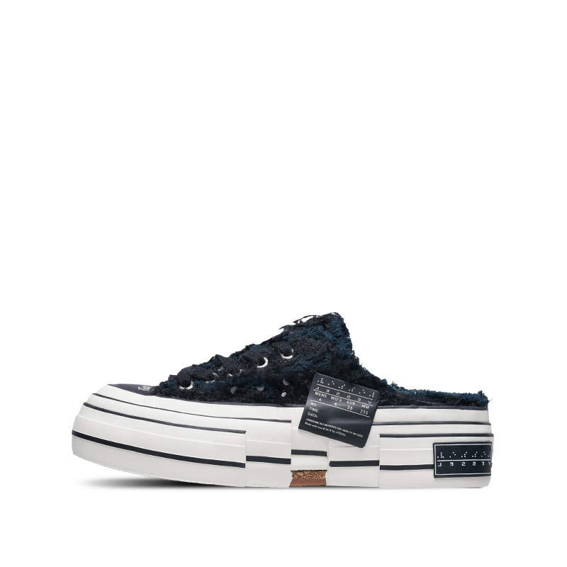 【代購】VESSEL Closed Toe Slippers Unisex Black S23X17B