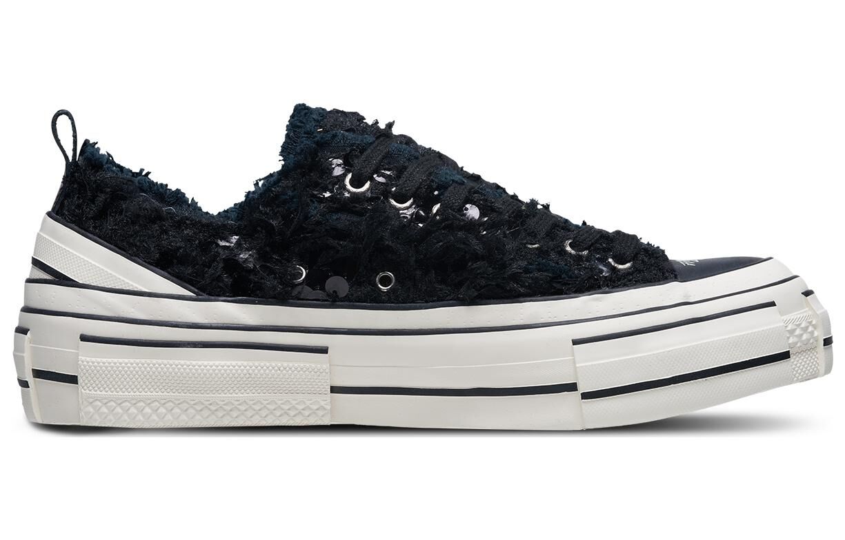 【代購】VESSEL Low top Canvas Shoes Unisex Black S23X16B