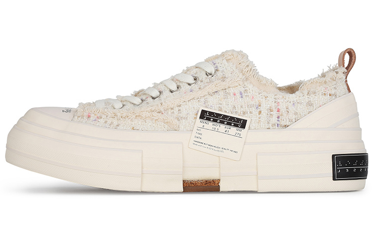【代購】VESSEL Low top Canvas Shoes Unisex White F21X21W