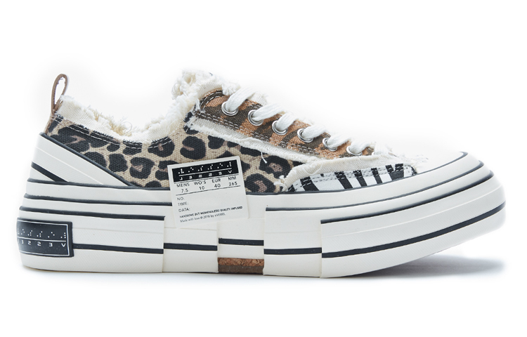 【代購】VESSEL Zoo Patchwork Canvas Shoes Unisex Brown GR8VESSEL Ecosystem-001