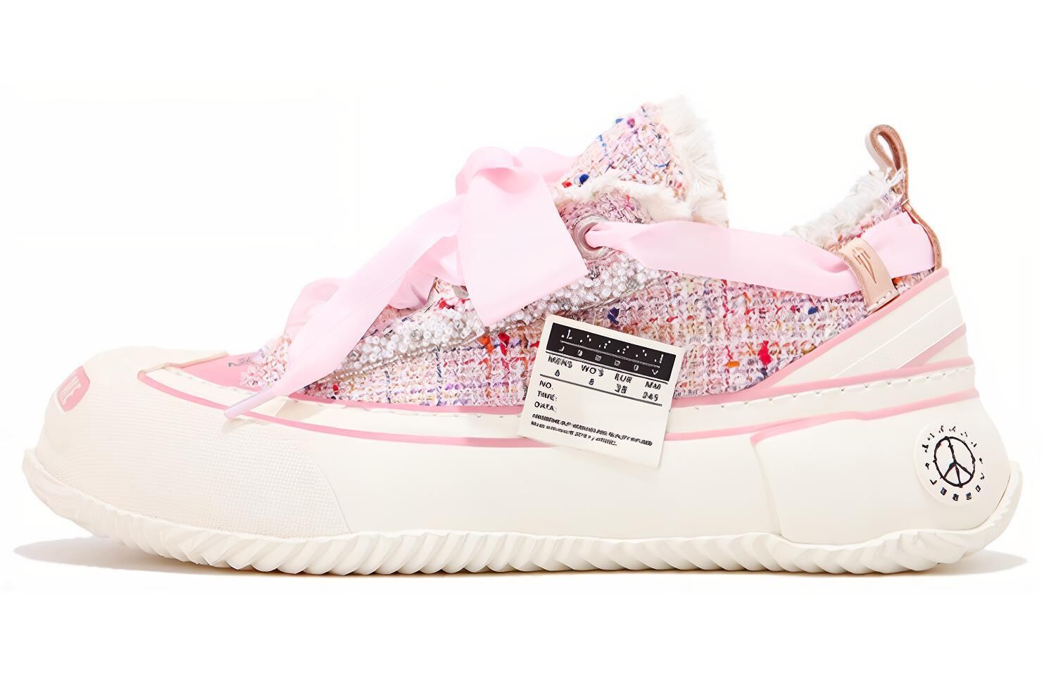 【代購】VESSEL Low top Canvas Shoes Unisex Pink S22X47P