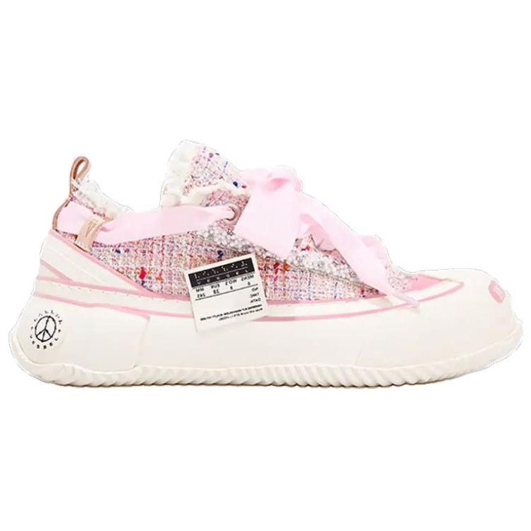 【代購】VESSEL Low top Canvas Shoes Unisex Pink S22X47P